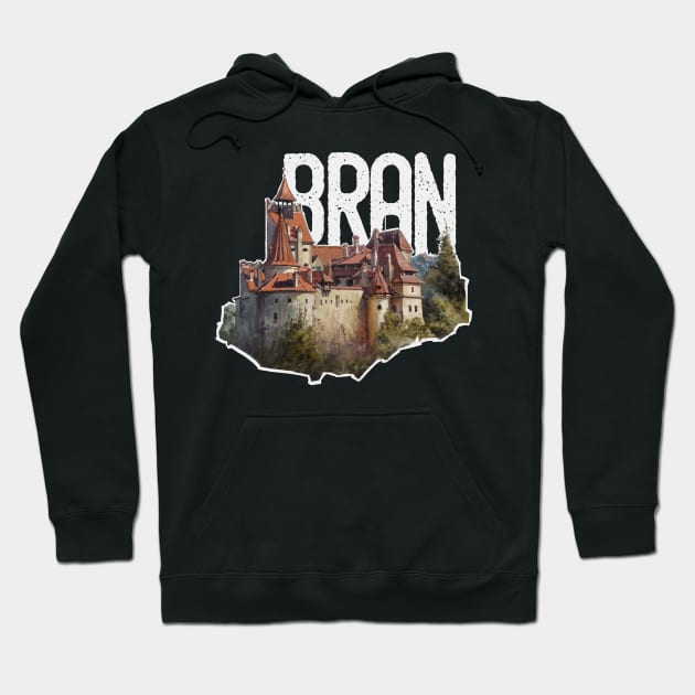 Bran castle Hoodie by Vlad Gheneli